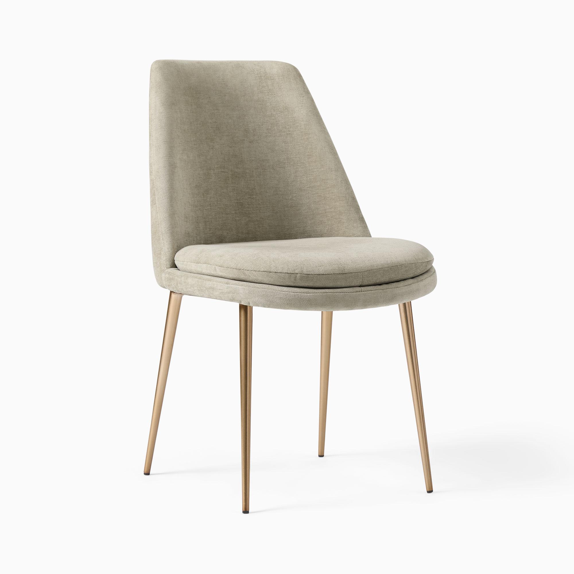 Finley Low Back Dining Chair Modern Vintage Design West Elm UK